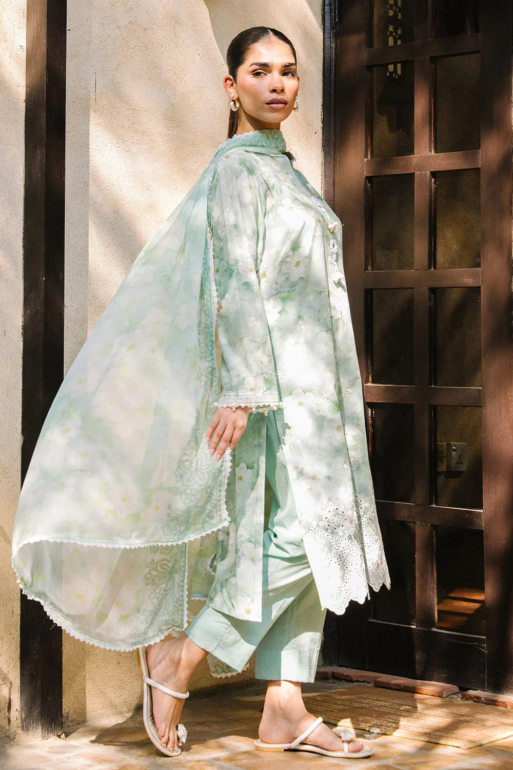 Mitti ki Khusboo by Gul Ahmed Unstitched Embroidered Lawn 3 Piece Suit GA26UMK PR-62003 - Summer Collection