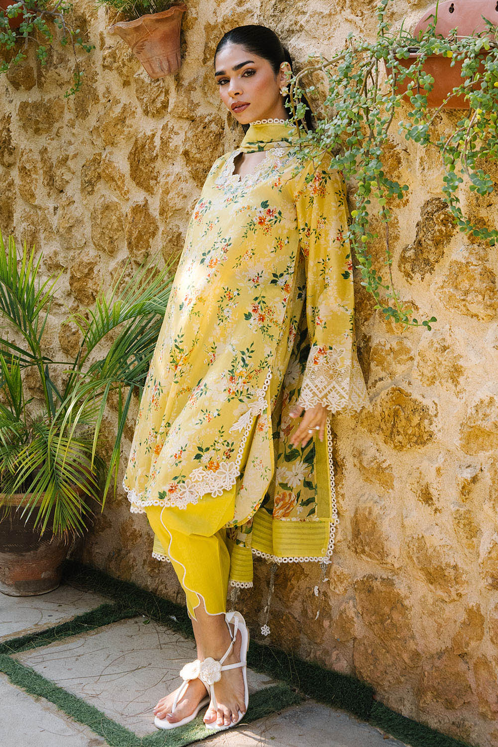 Mitti ki Khusboo by Gul Ahmed Unstitched Embroidered Lawn 3 Piece Suit GA26UMK BM-62011 - Summer Collection