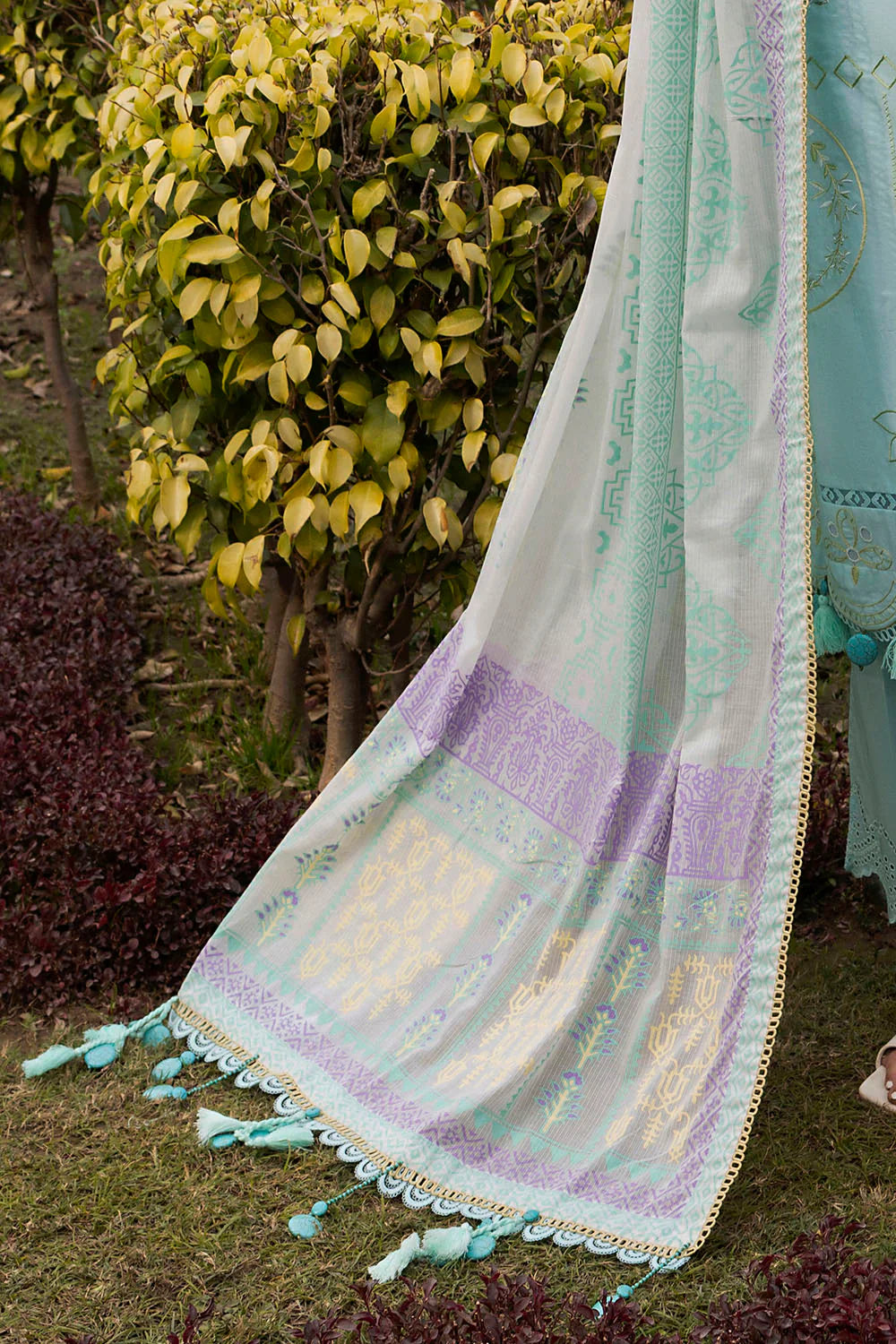 Mitti ki Khusboo by Gul Ahmed Unstitched Embroidered Lawn 3 Piece Suit GA26UMK DN-62008 - Summer Collection