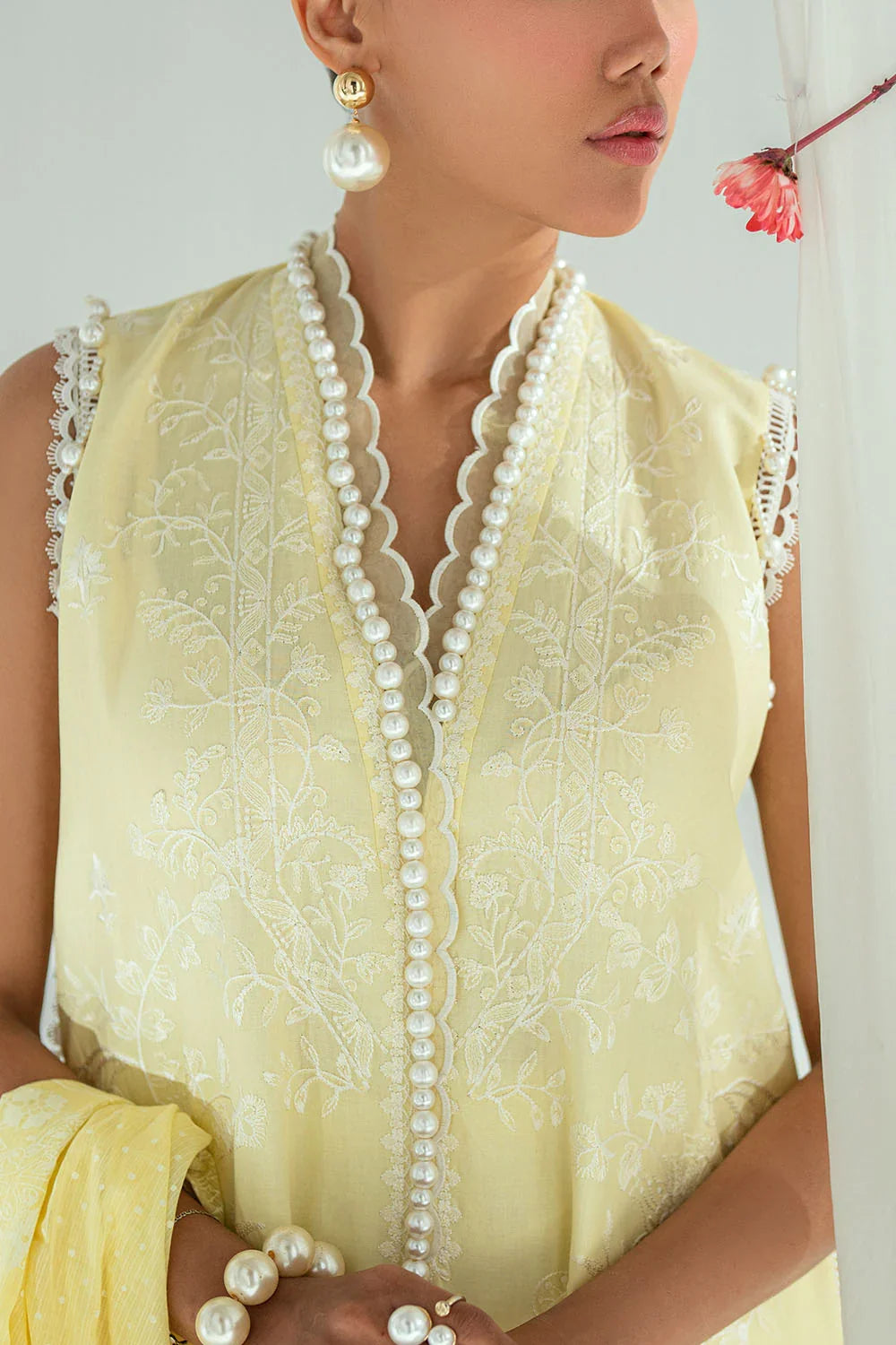 Mitti ki Khusboo by Gul Ahmed Unstitched Embroidered Lawn 3 Piece Suit GA26UMK DN-62020 - Summer Collection