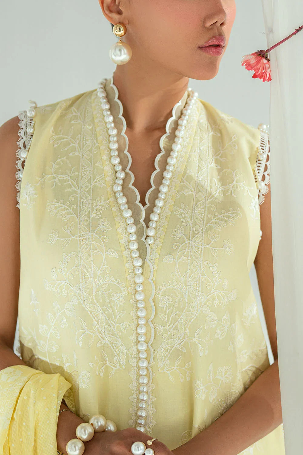 Mitti ki Khusboo by Gul Ahmed Unstitched Embroidered Lawn 3 Piece Suit GA26UMK DN-62020 - Summer Collection
