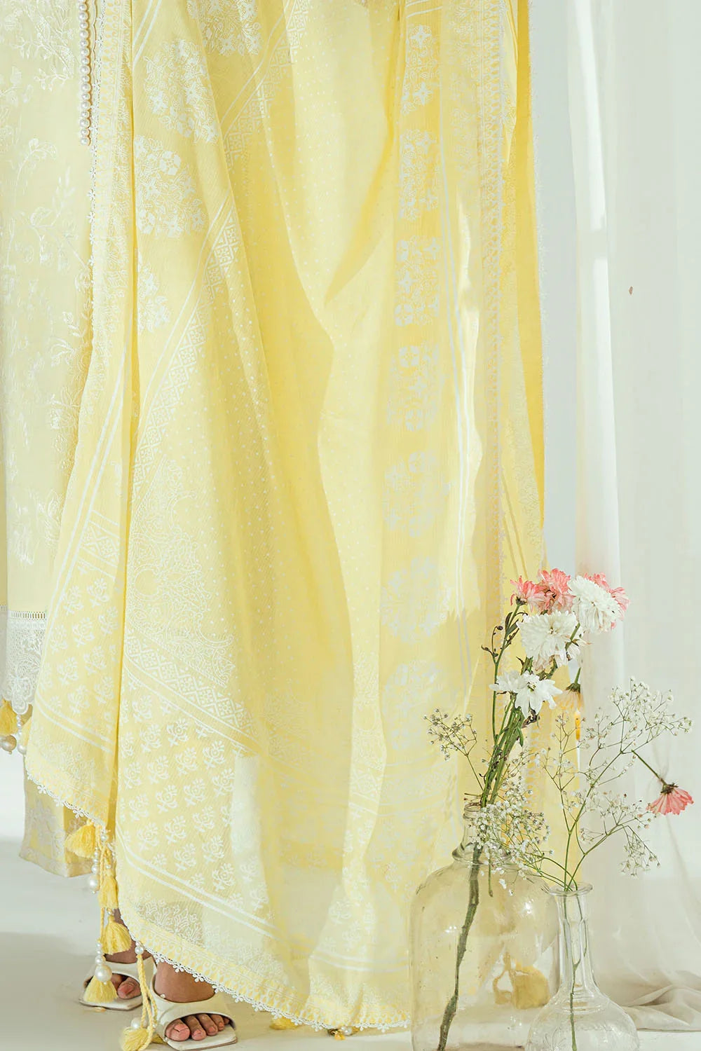 Mitti ki Khusboo by Gul Ahmed Unstitched Embroidered Lawn 3 Piece Suit GA26UMK DN-62020 - Summer Collection