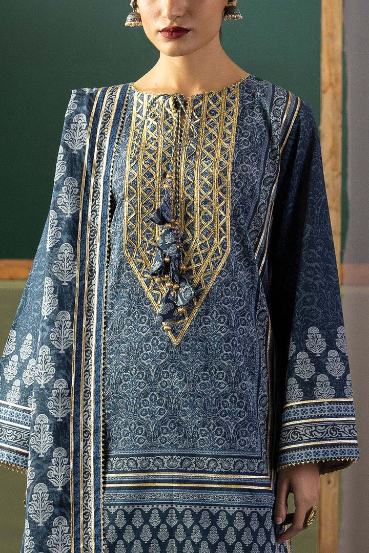 Heritage by Gul Ahmed Unstitched Embroidered Lawn 3 Piece Suit GA26UFH CL-62039 - Summer Collection