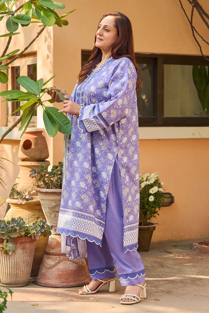 Tribute To Mother by Gul Ahmed Unstitched Printed Lawn 3 Piece Suit GA26UTM CL-52692 A - Summer Collection