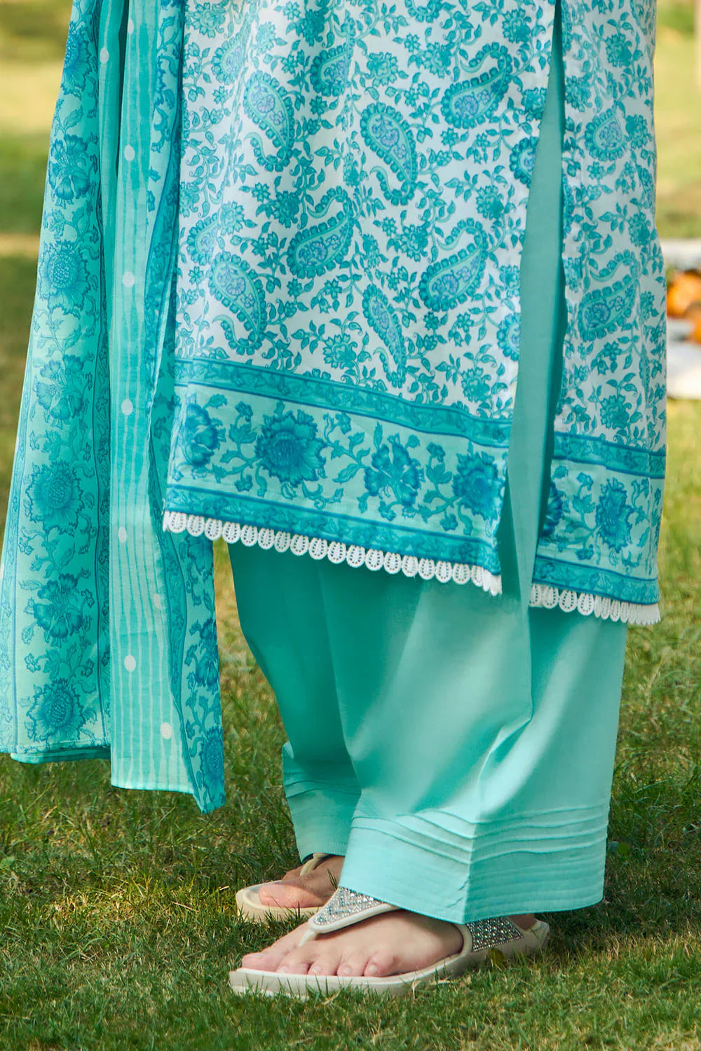 Tribute To Mother by Gul Ahmed Unstitched Printed Lawn 3 Piece Suit GA26UTM CL-52704 A - Summer Collection
