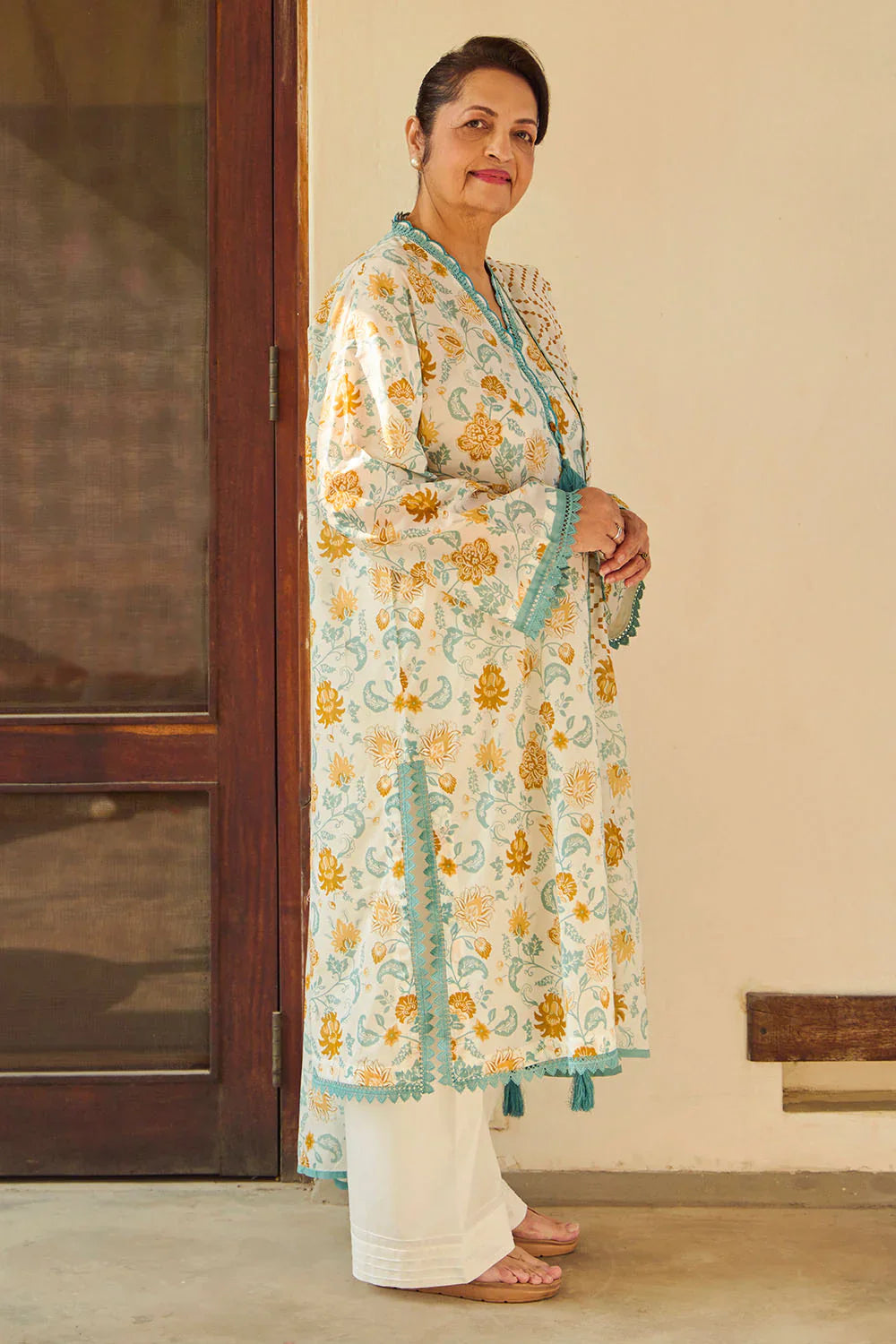 Tribute To Mother by Gul Ahmed Unstitched Printed Lawn 3 Piece Suit GA26UTM CL-62071 B - Summer Collection