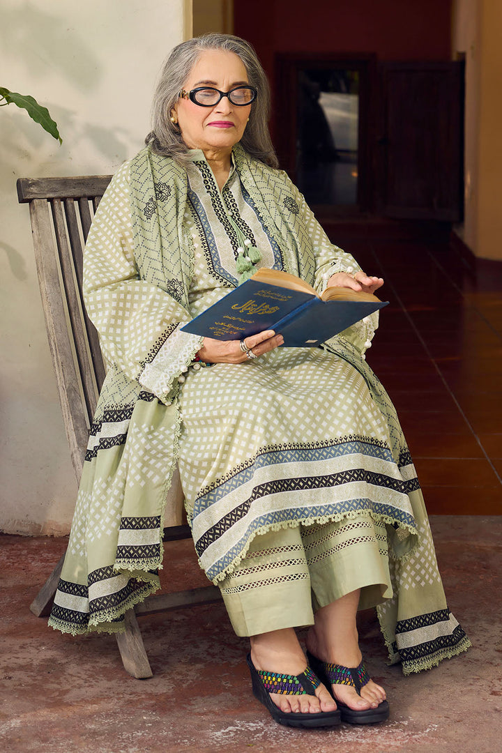Tribute To Mother by Gul Ahmed Unstitched Printed Lawn 3 Piece Suit GA26UTM CL-62103 B - Summer Collection