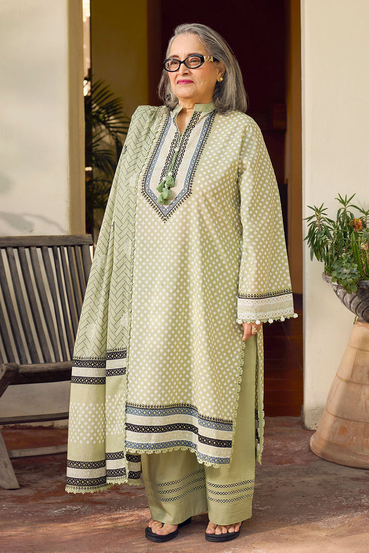 Tribute To Mother by Gul Ahmed Unstitched Printed Lawn 3 Piece Suit GA26UTM CL-62103 B - Summer Collection