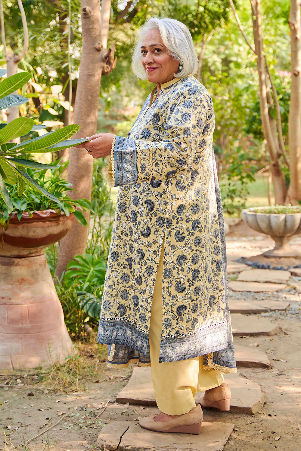 Tribute To Mother by Gul Ahmed Unstitched Printed Lawn 3 Piece Suit GA26UTM CL-62104 B - Summer Collection
