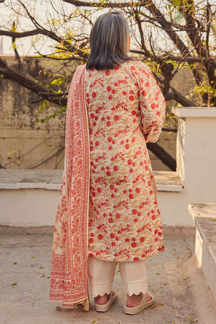 Tribute To Mother by Gul Ahmed Unstitched Printed Lawn 3 Piece Suit GA26UTM CL-62113 B - Summer Collection