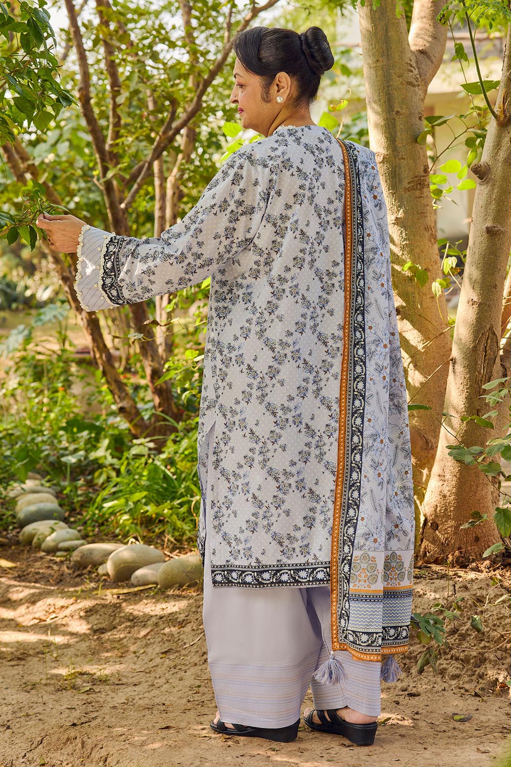 Tribute To Mother by Gul Ahmed Unstitched Printed Lawn 3 Piece Suit GA26UTM CL-62115 A - Summer Collection