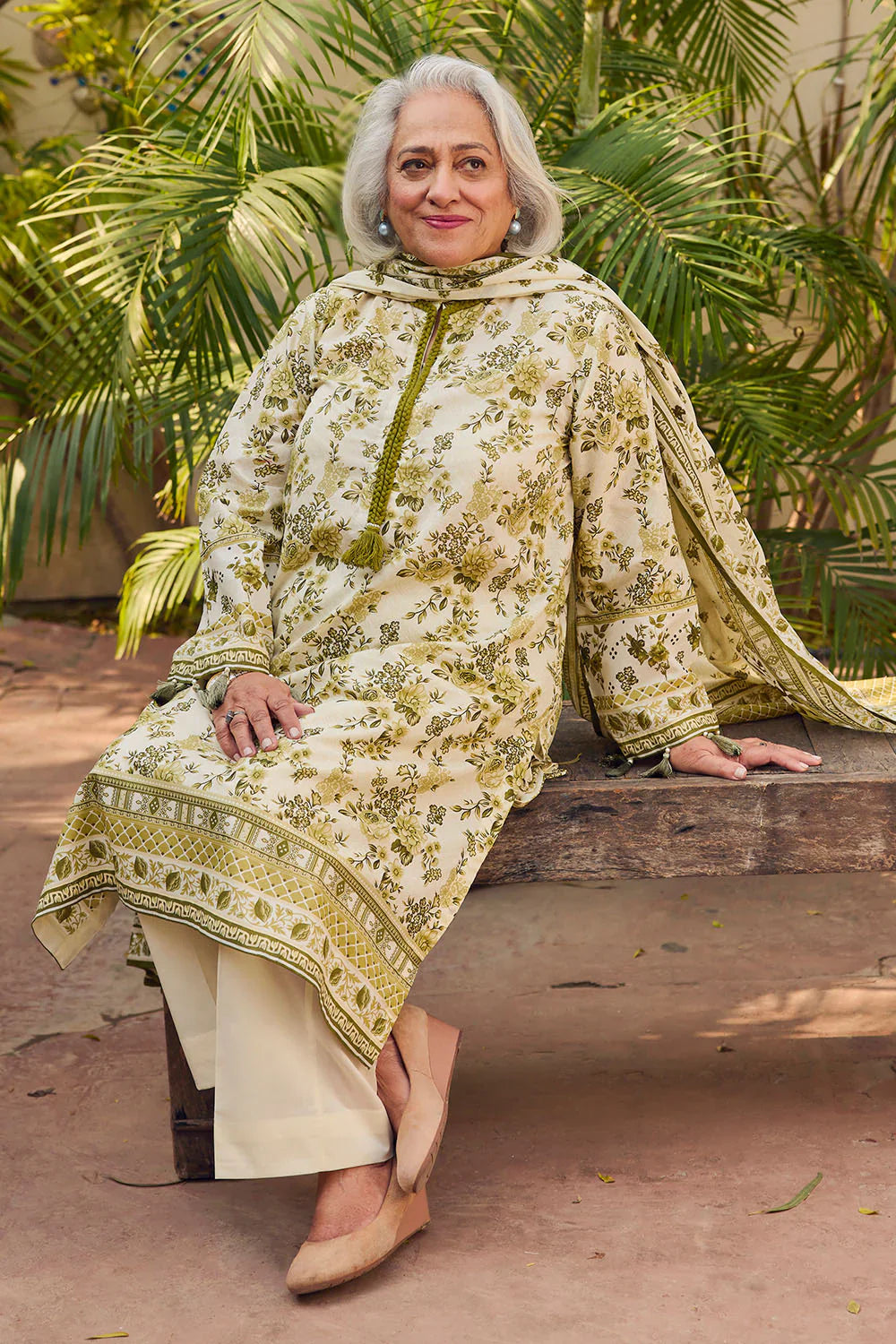 Tribute To Mother by Gul Ahmed Unstitched Printed Lawn 3 Piece Suit GA26UTM CL-62118 A - Summer Collection