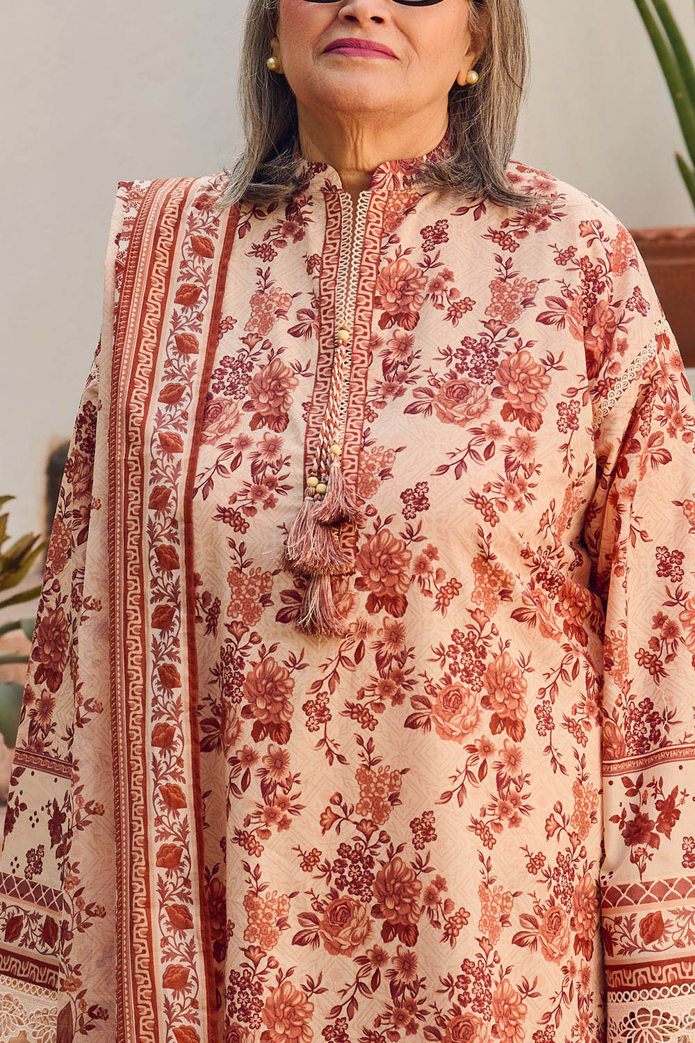 Tribute To Mother by Gul Ahmed Unstitched Printed Lawn 3 Piece Suit GA26UTM CL-62118 B - Summer Collection