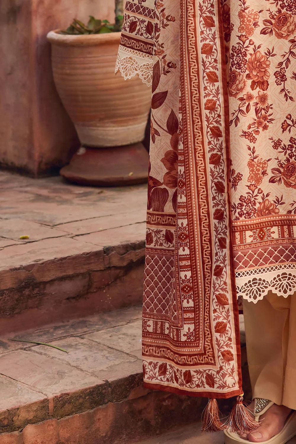 Tribute To Mother by Gul Ahmed Unstitched Printed Lawn 3 Piece Suit GA26UTM CL-62118 B - Summer Collection