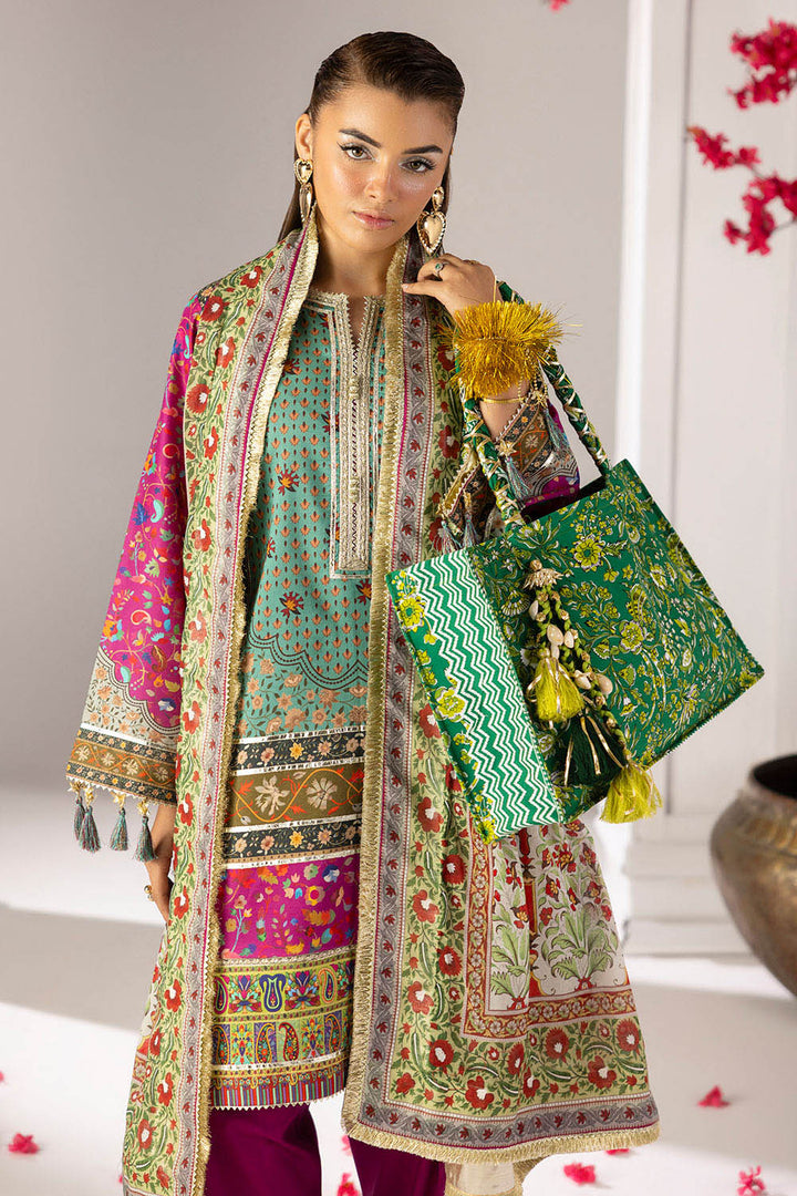 Heritage by Gul Ahmed Unstitched Printed Lawn 3 Piece Suit GA26UFH CL-62139 - Summer Collection