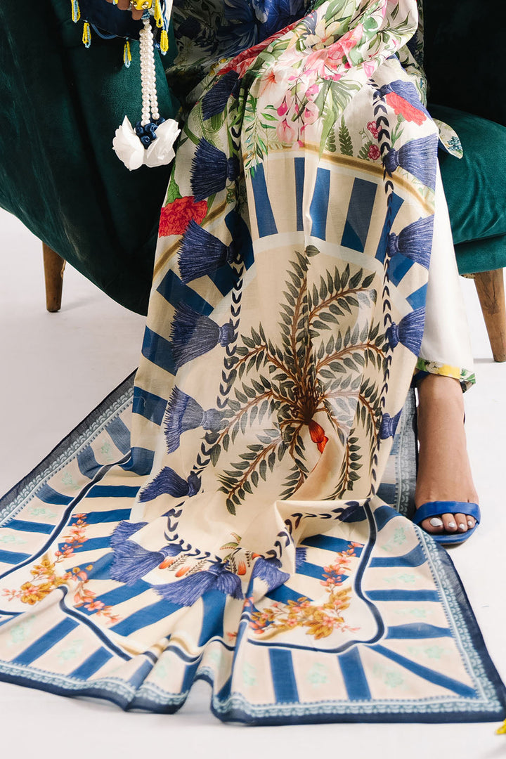Heritage by Gul Ahmed Unstitched Printed Lawn 3 Piece Suit GA26UFH CL-62144 - Summer Collection