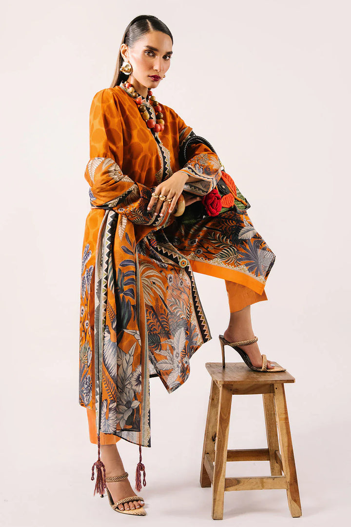 Heritage by Gul Ahmed Unstitched Printed Lawn 3 Piece Suit GA26UFH CL-62156 - Summer Collection