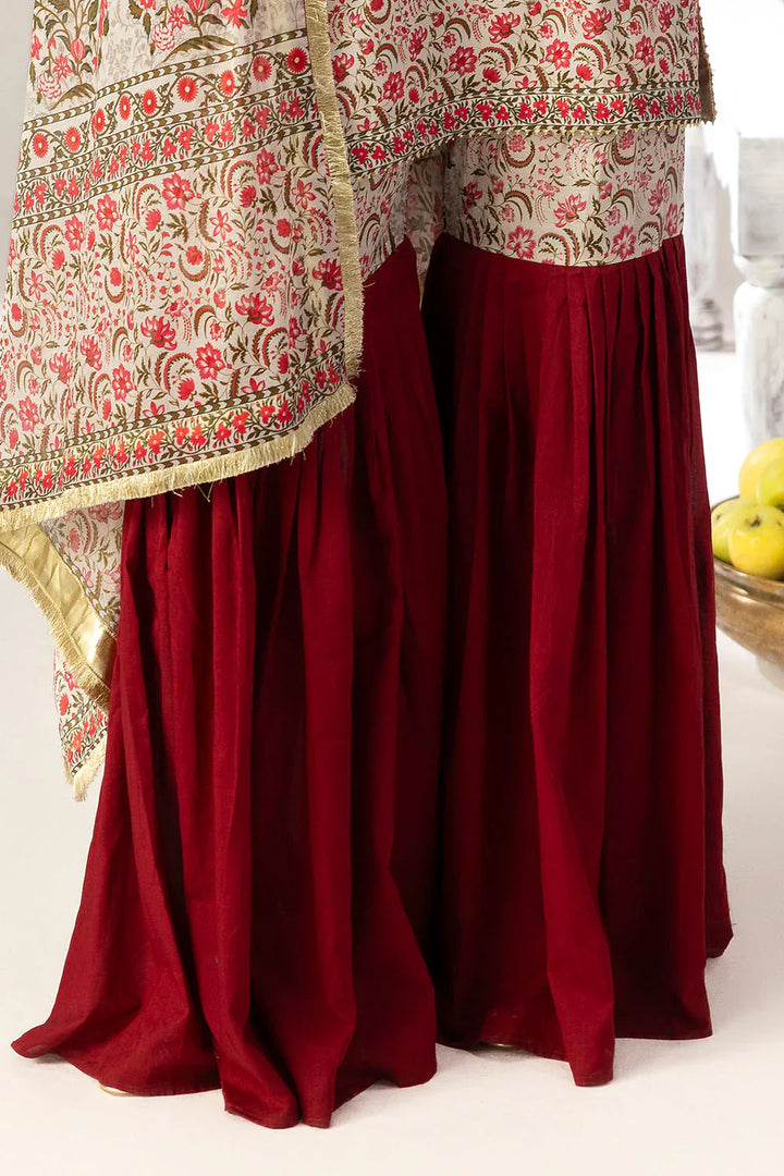 Heritage by Gul Ahmed Unstitched Printed Lawn 3 Piece Suit GA26UFH CL-62179 - Summer Collection
