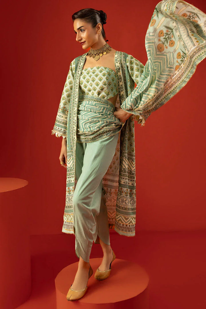 Heritage by Gul Ahmed Unstitched Printed Lawn 3 Piece Suit GA26UFH CL-62211 - Summer Collection