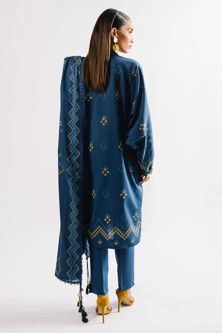 Heritage by Gul Ahmed Unstitched Printed Lawn 3 Piece Suit GA26UFH CL-62230 - Summer Collection