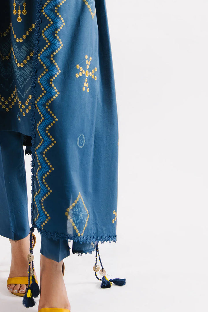 Heritage by Gul Ahmed Unstitched Printed Lawn 3 Piece Suit GA26UFH CL-62230 - Summer Collection