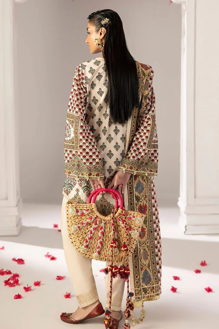 Heritage by Gul Ahmed Unstitched Printed Lawn 3 Piece Suit GA26UFH CL-62248 - Summer Collection