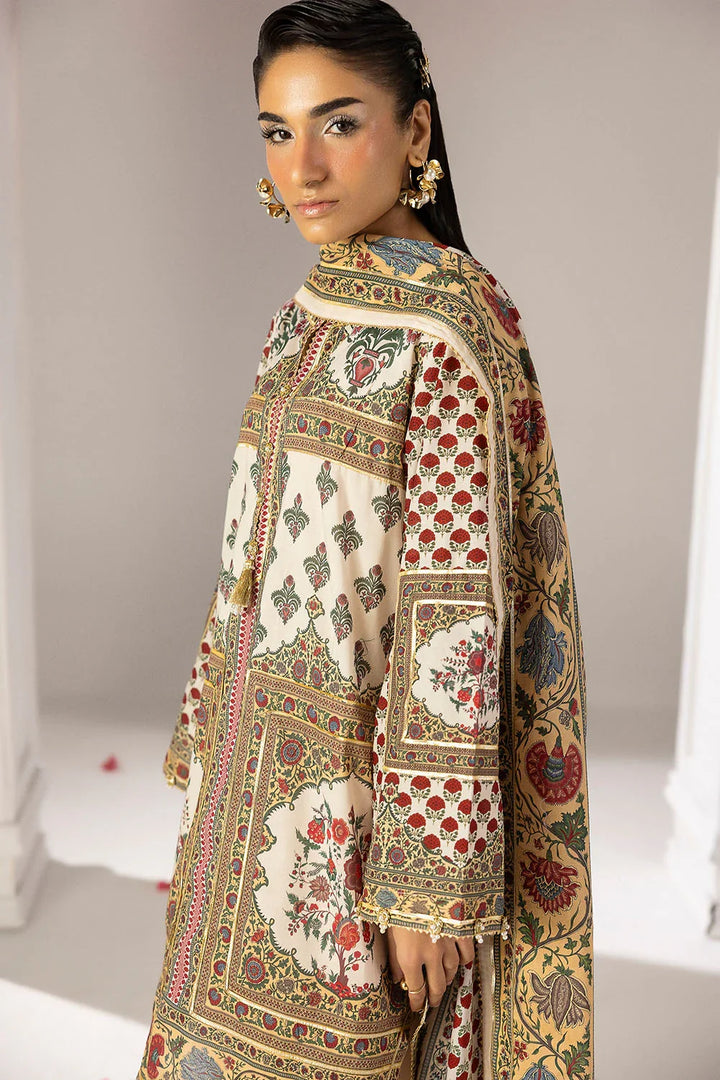 Heritage by Gul Ahmed Unstitched Printed Lawn 3 Piece Suit GA26UFH CL-62248 - Summer Collection