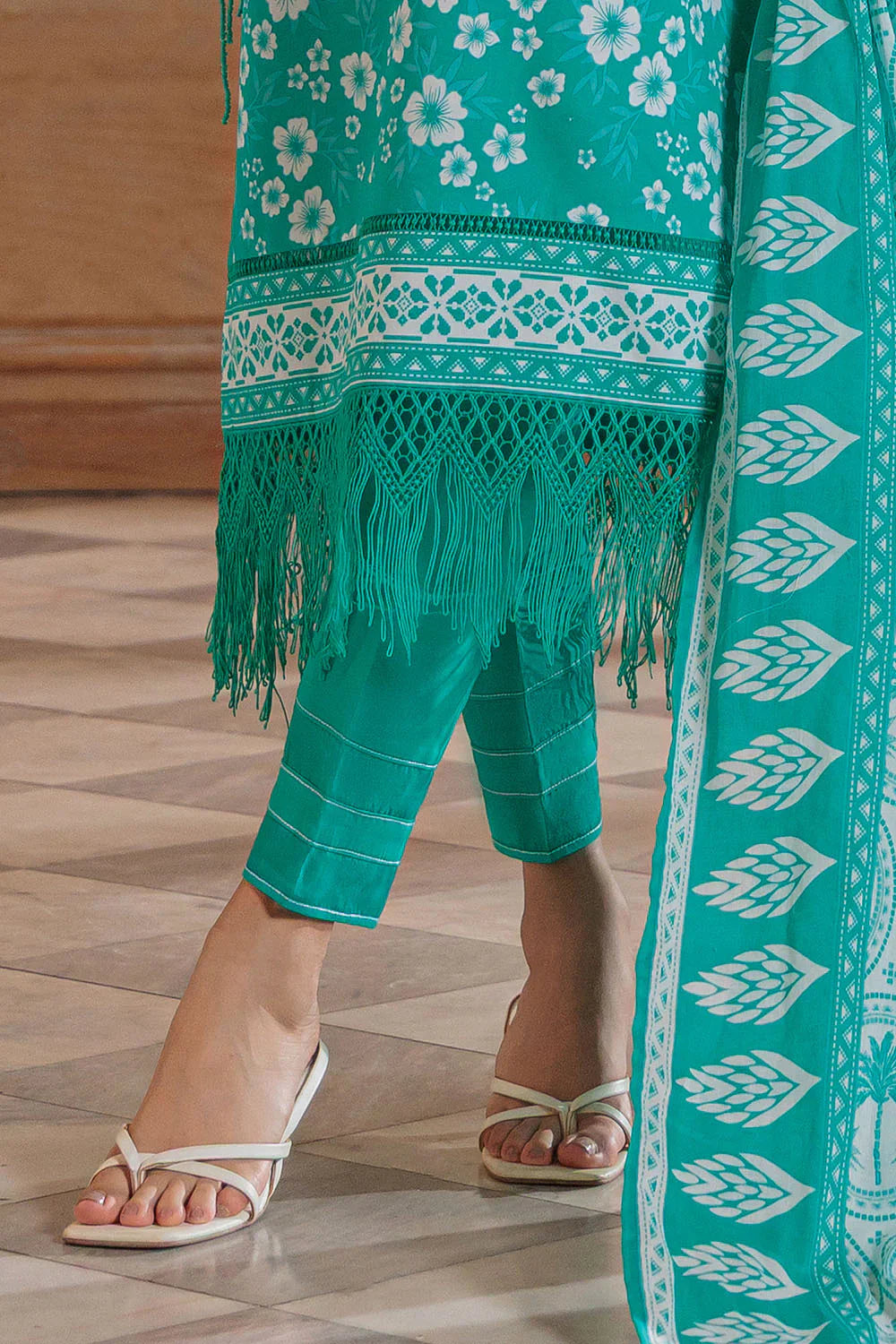 Mitti ki Khusboo by Gul Ahmed Unstitched Embroidered Lawn 3 Piece Suit GA26UMK CL-62245 - Summer Collection