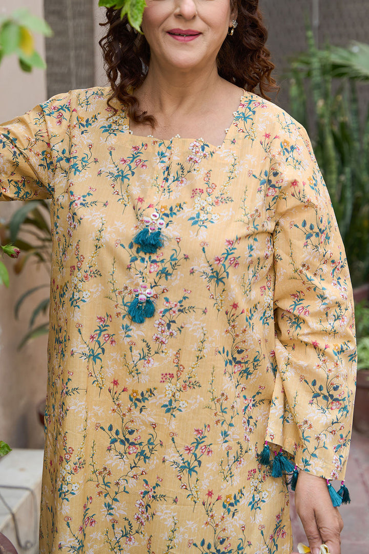 Tribute To Mother by Gul Ahmed Unstitched Printed Lawn 2 Piece Suit GA26UTM SL-62007 - Summer Collection