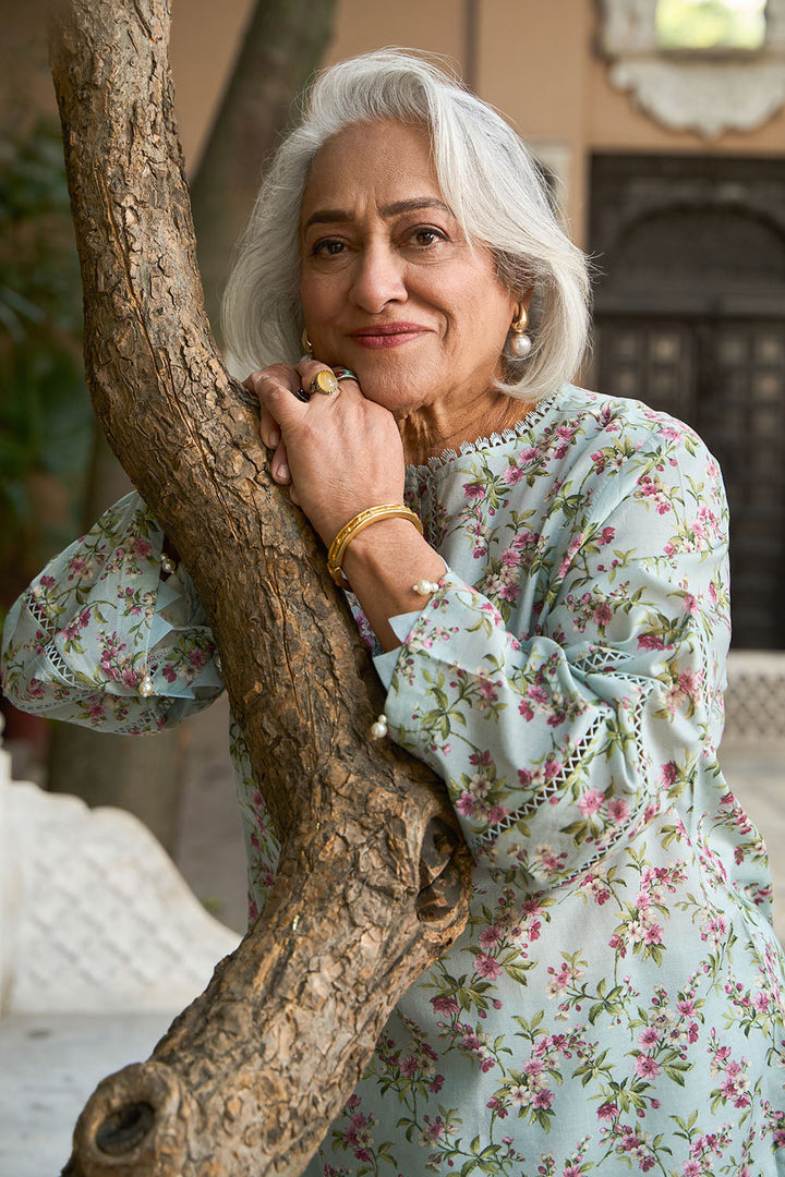 Tribute To Mother by Gul Ahmed Unstitched Printed Lawn 2 Piece Suit GA26UTM SL-62008 - Summer Collection