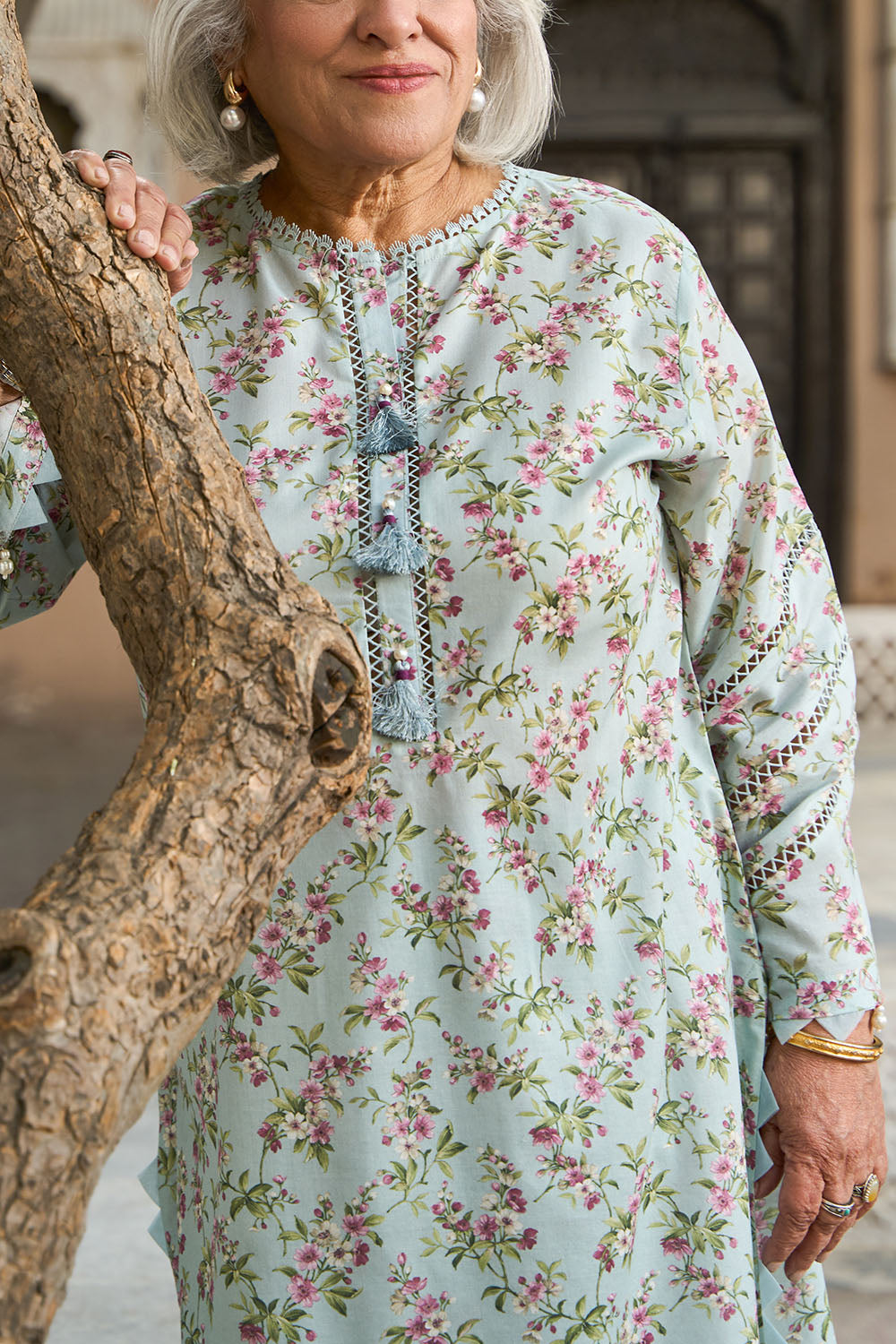 Tribute To Mother by Gul Ahmed Unstitched Printed Lawn 2 Piece Suit GA26UTM SL-62008 - Summer Collection
