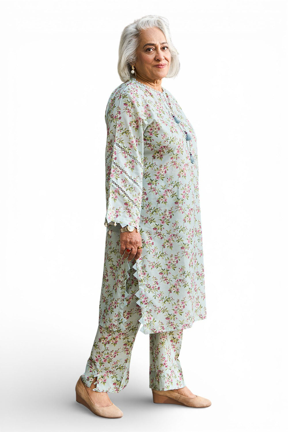 Tribute To Mother by Gul Ahmed Unstitched Printed Lawn 2 Piece Suit GA26UTM SL-62008 - Summer Collection