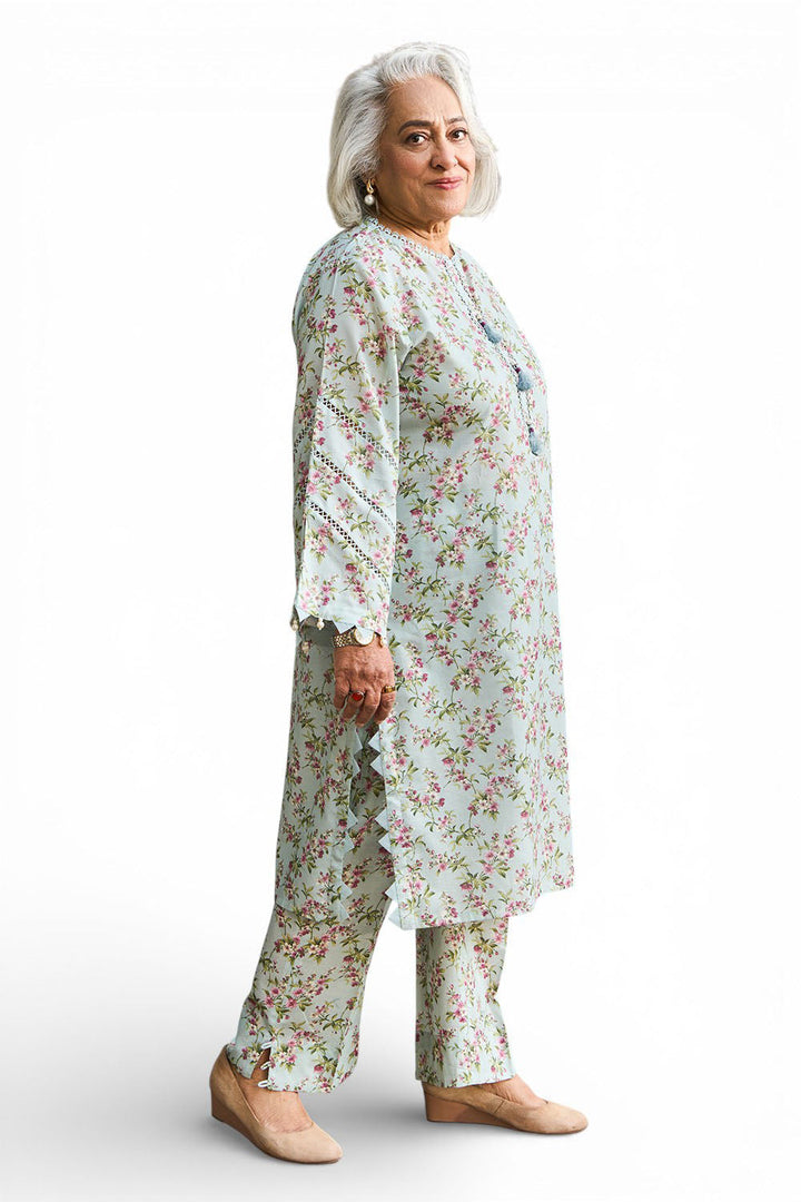 Tribute To Mother by Gul Ahmed Unstitched Printed Lawn 2 Piece Suit GA26UTM SL-62008 - Summer Collection