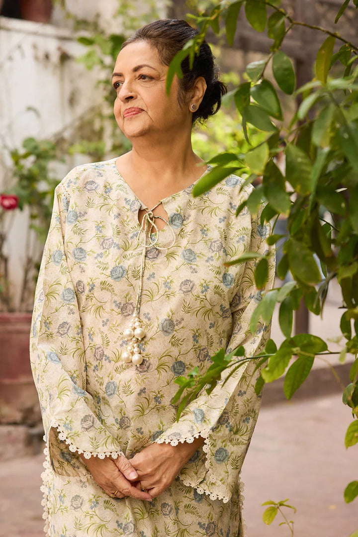 Tribute To Mother by Gul Ahmed Unstitched Printed Lawn 1 Piece Shirt GA26UTM SL-62009 - Summer Collection
