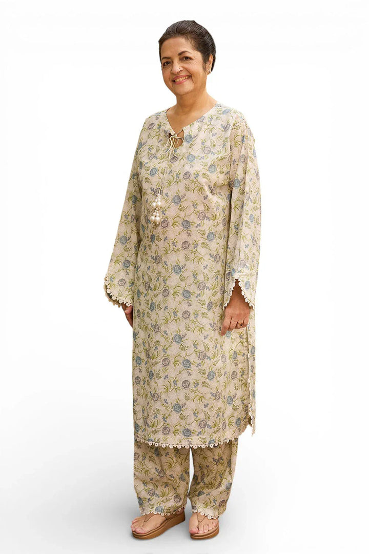 Tribute To Mother by Gul Ahmed Unstitched Printed Lawn 1 Piece Shirt GA26UTM SL-62009 - Summer Collection