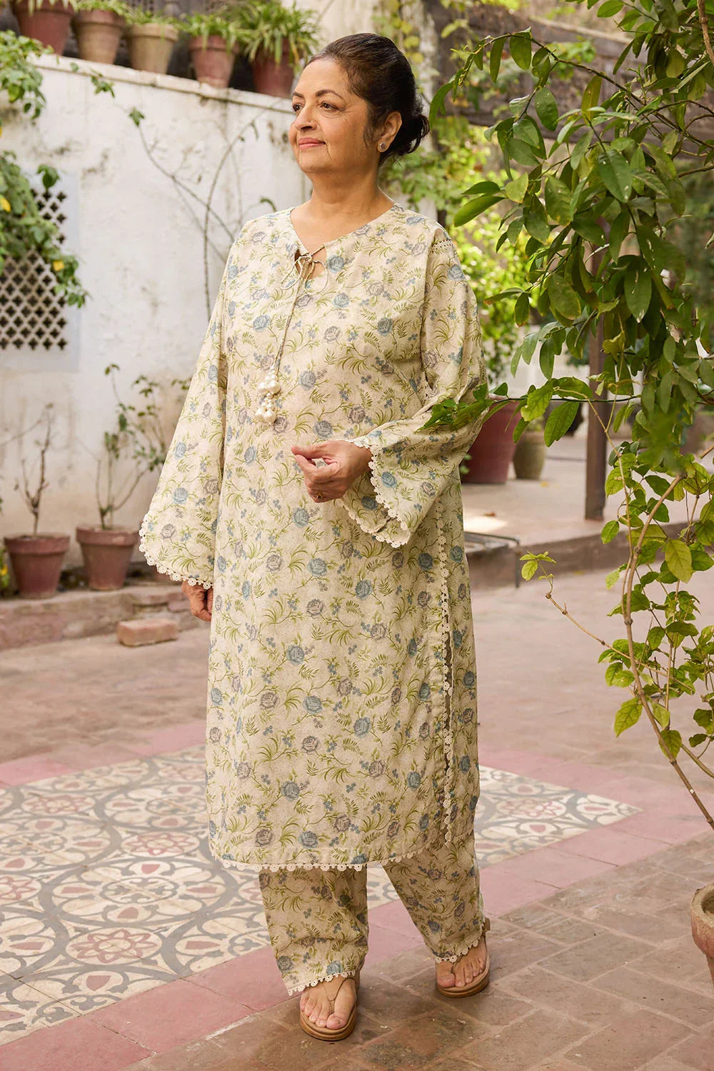 Tribute To Mother by Gul Ahmed Unstitched Printed Lawn 1 Piece Shirt GA26UTM SL-62009 - Summer Collection