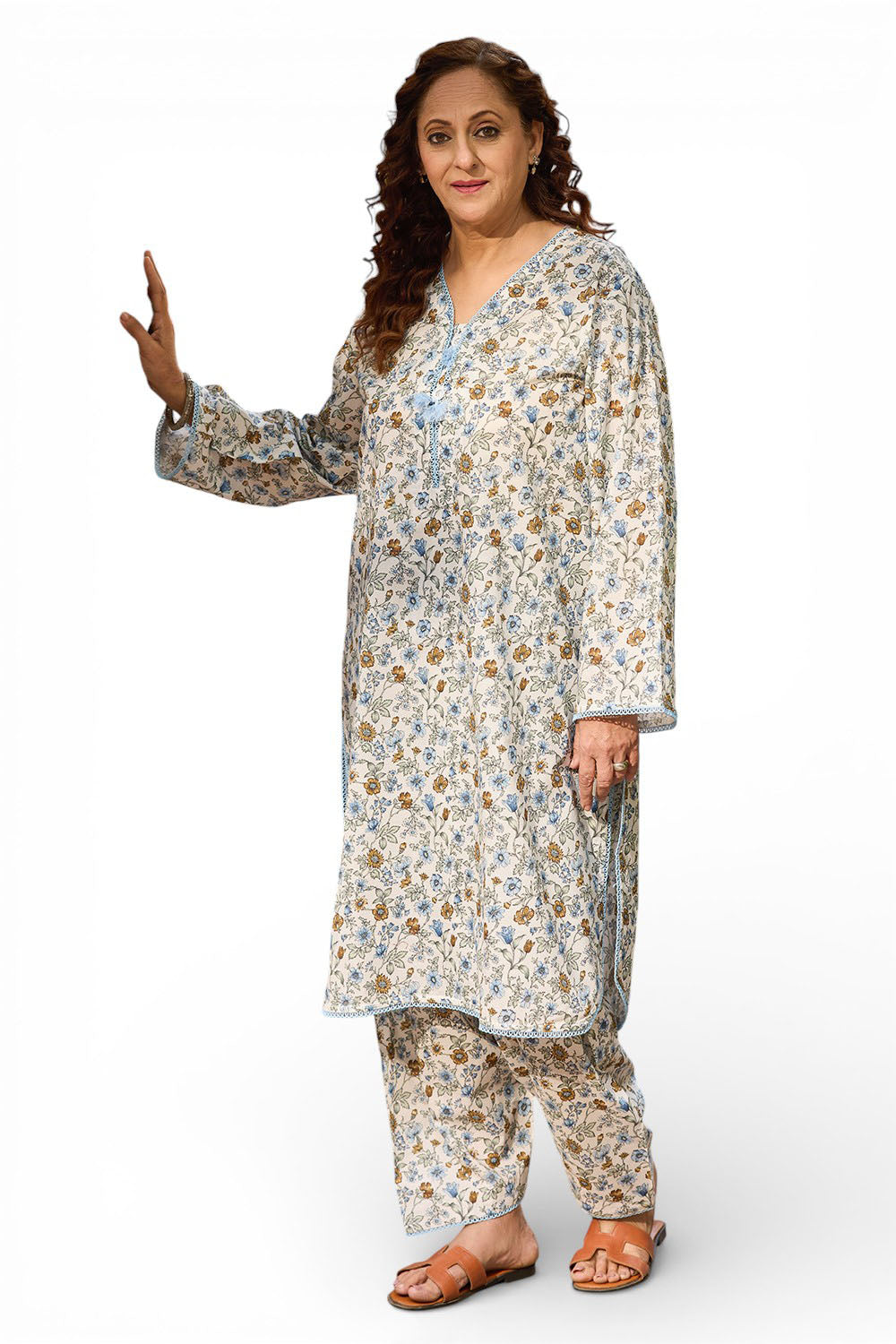 Tribute To Mother by Gul Ahmed Unstitched Printed Lawn 2 Piece Suit GA26UTM SL-62010 - Summer Collection