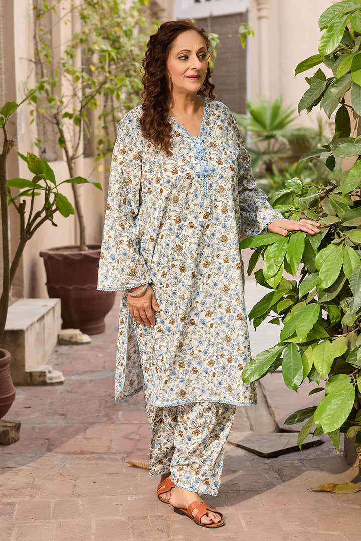 Tribute To Mother by Gul Ahmed Unstitched Printed Lawn 2 Piece Suit GA26UTM SL-62010 - Summer Collection
