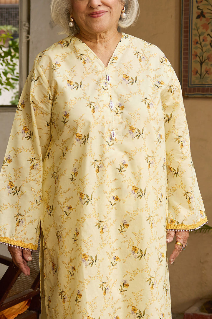 Tribute To Mother by Gul Ahmed Unstitched Printed Lawn 1 Piece Suit GA26UTM SL-62022 - Summer Collection