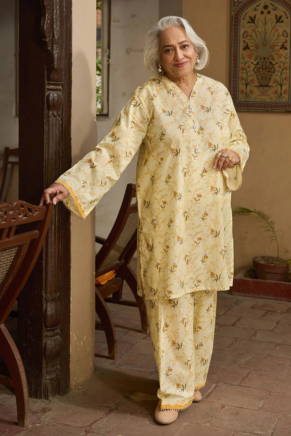 Tribute To Mother by Gul Ahmed Unstitched Printed Lawn 1 Piece Suit GA26UTM SL-62022 - Summer Collection
