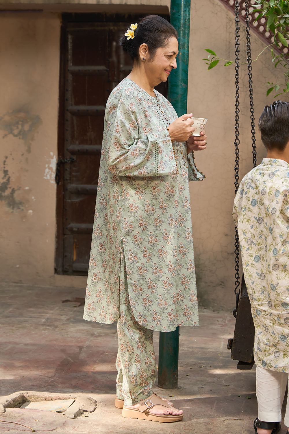 Tribute To Mother by Gul Ahmed Unstitched Printed Lawn 2 Piece Suit GA26UTM SL-62027 - Summer Collection