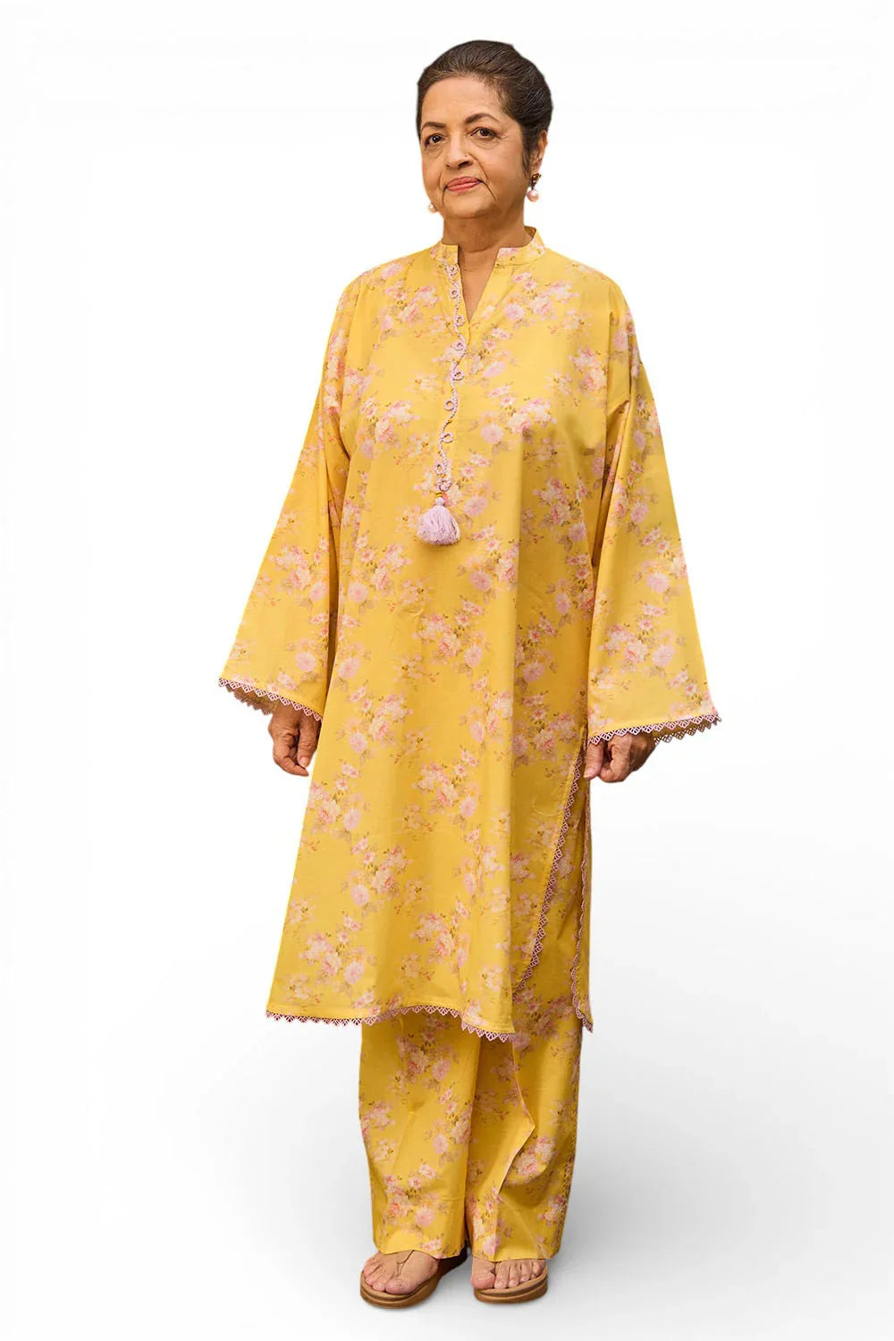 Tribute To Mother by Gul Ahmed Unstitched Printed Lawn 2 Piece Suit GA26UTM SL-62028 - Summer Collection