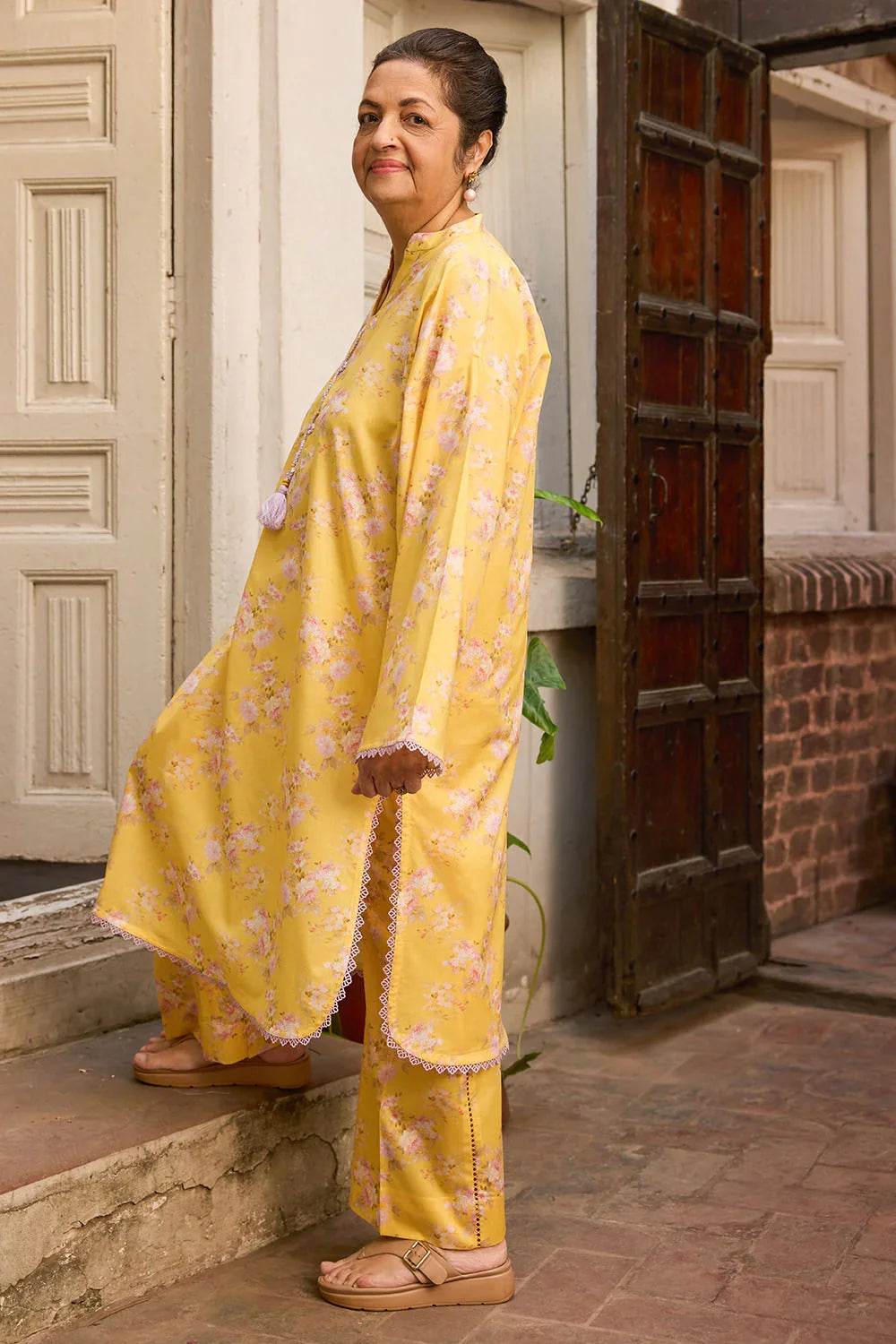 Tribute To Mother by Gul Ahmed Unstitched Printed Lawn 2 Piece Suit GA26UTM SL-62028 - Summer Collection