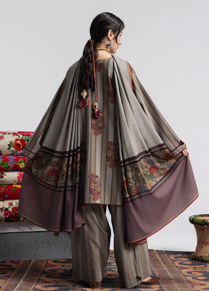 Coco by Zara Shahjahan Unstitched Printed Linen 3 Piece Suit CZ26UPL Rania 4A - Casual Collection