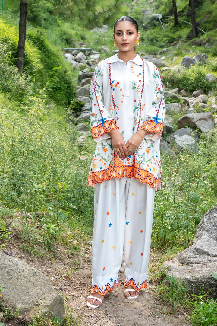 Dhaga Women Pret Printed 2 Piece poly cambric Rita SS25DSP322 - Summer Collection