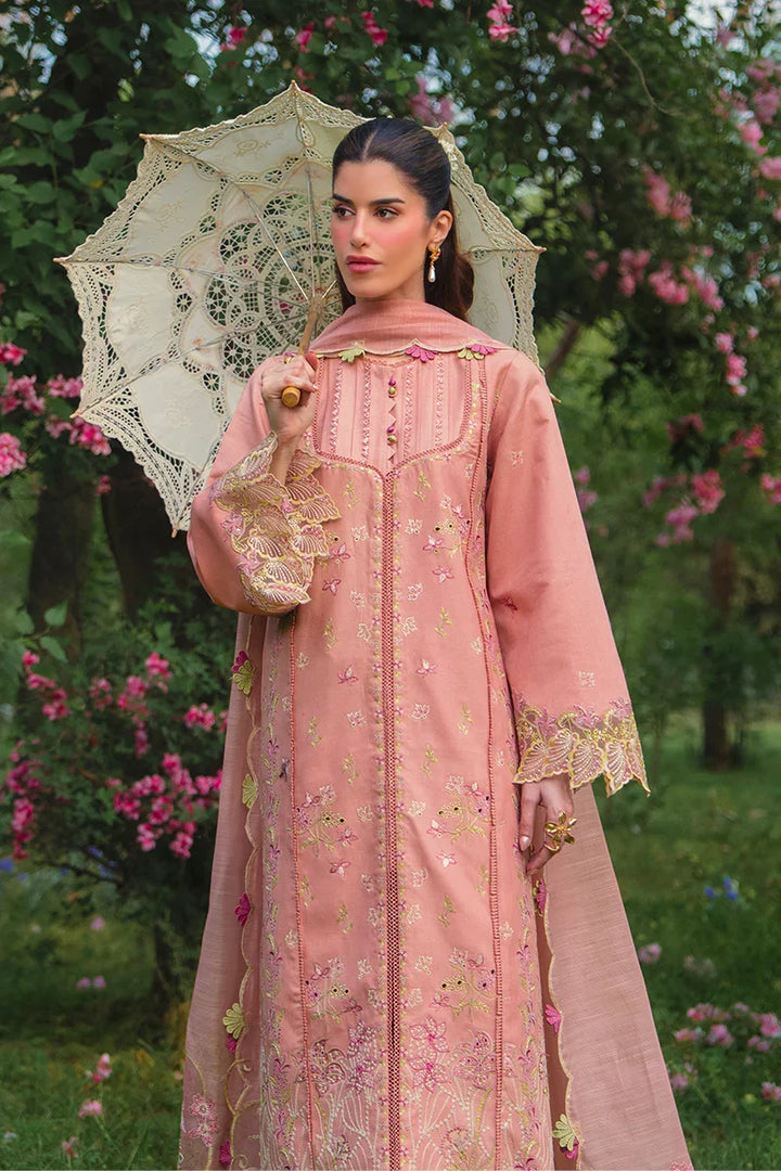 Rang Rasiya Unstitched Embroidered Luxury Lawn 3 Piece Suit RR26ULE RANIA - Eid Collection