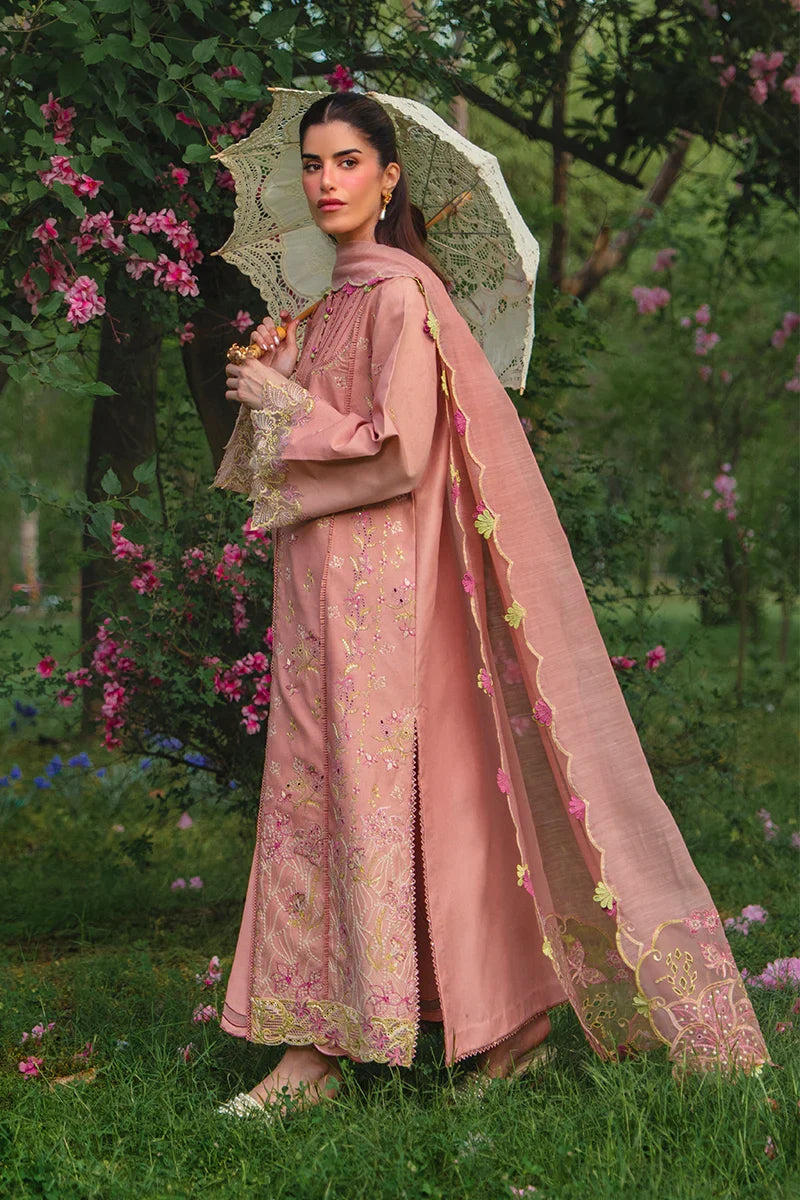 Rang Rasiya Unstitched Embroidered Luxury Lawn 3 Piece Suit RR26ULE RANIA - Eid Collection