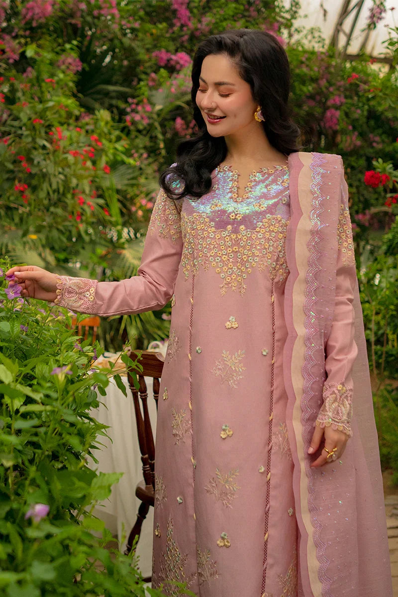 Rang Rasiya Unstitched Embroidered Luxury Lawn 3 Piece Suit RR26ULE ALAYNA - Eid Collection
