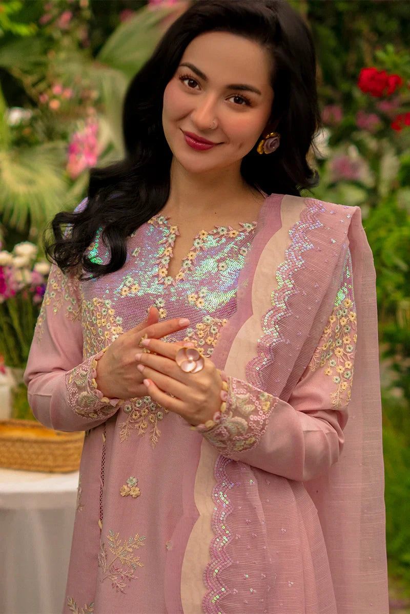 Rang Rasiya Unstitched Embroidered Luxury Lawn 3 Piece Suit RR26ULE ALAYNA - Eid Collection