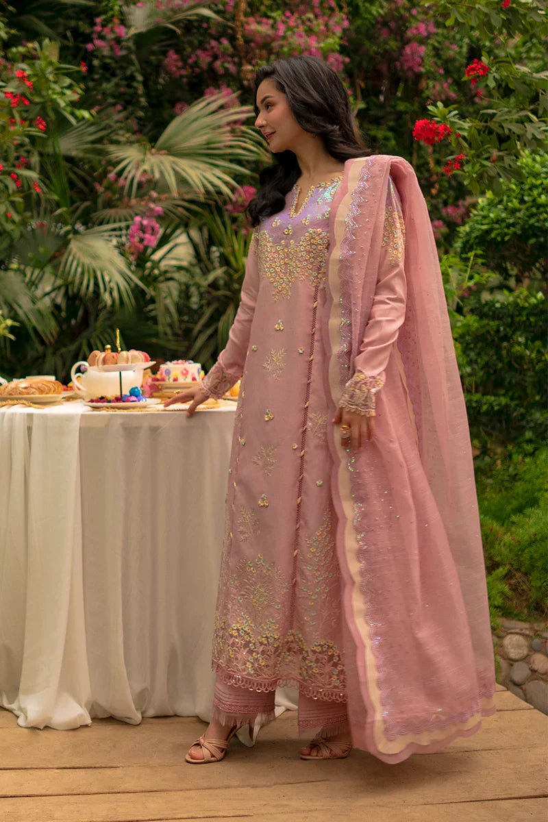 Rang Rasiya Unstitched Embroidered Luxury Lawn 3 Piece Suit RR26ULE ALAYNA - Eid Collection